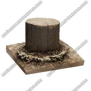 Stump Wood RAW 3D Scan